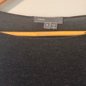 Vince Black Crew Neck Sweater